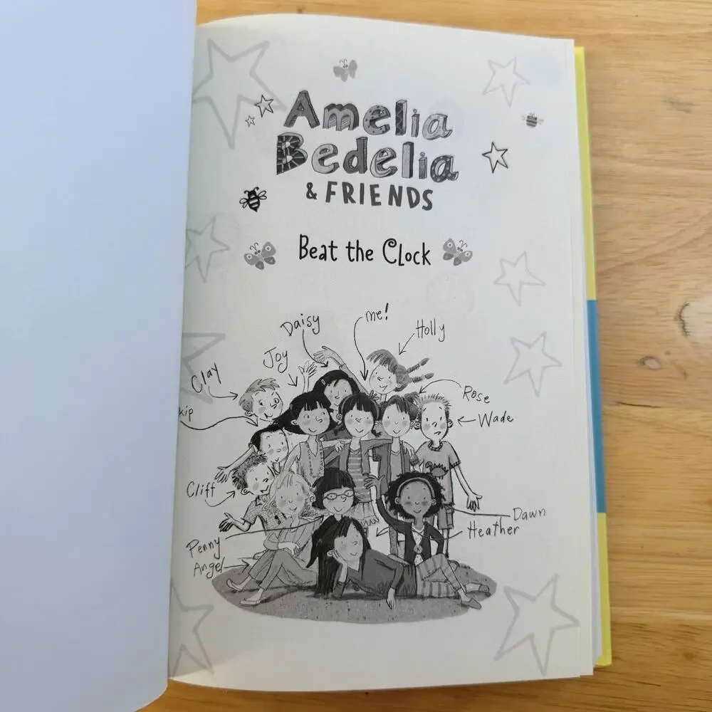 Amelia Bedelia and Friends Book 1 Beat the Clock by Herman Parish Hardcover Book